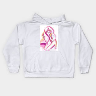 Pink queen Kids Hoodie